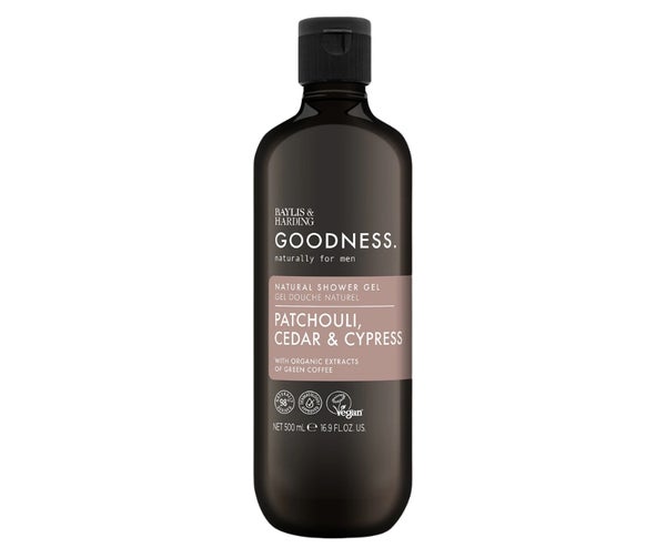 Baylis & Harding Goodness Patchouli, Cedar and Cypress Shower Gel for Men 500 ml