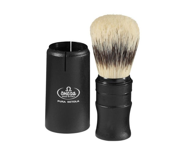 Omega villisiankarvainen matkasuti