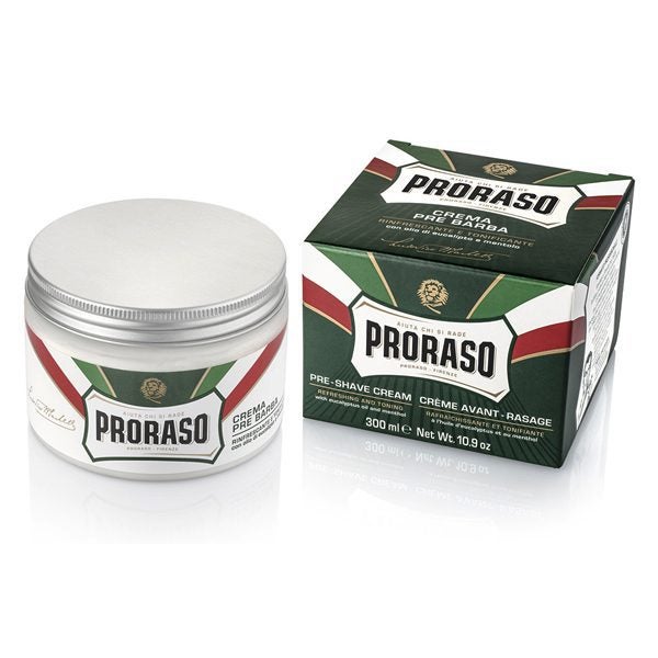 Proraso vihre&auml; - Eucalyptus & Menthol esivalmisteluvoide 300 ml