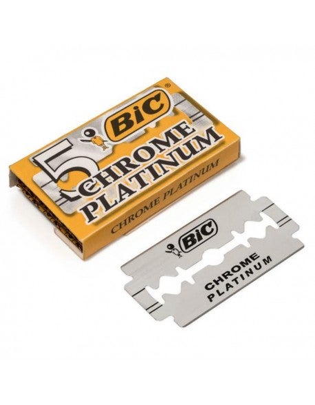 Bic Chrome Platinum DE Blades 5pcs
