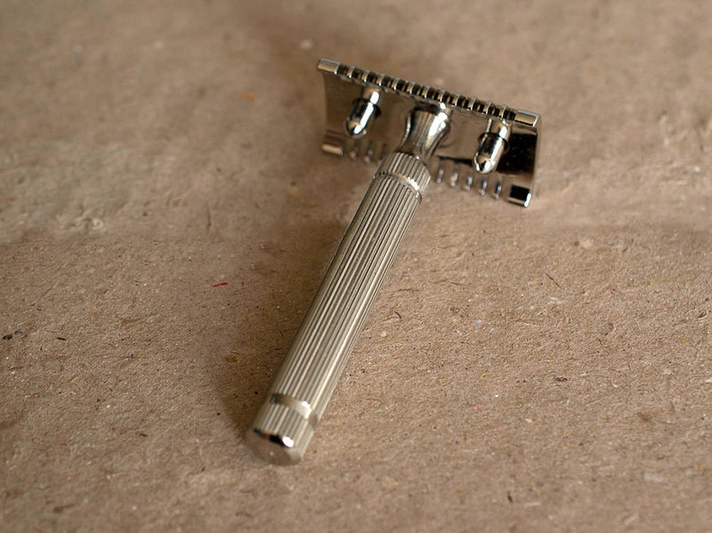 Fatip Piccolo Nickel DE Safety Razor Open Comb 3