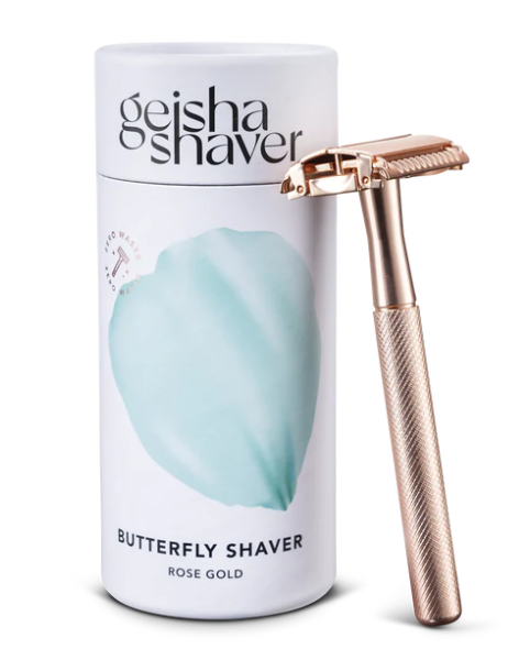Geisha Shaver Butterly Rose Gold