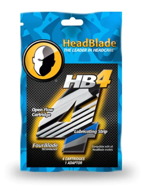 HeadBlade HB4 Razor Blades 4 kpl