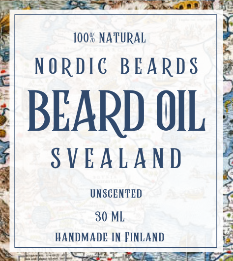 Nordic Beards parta&ouml;ljy Svealand 30 ml