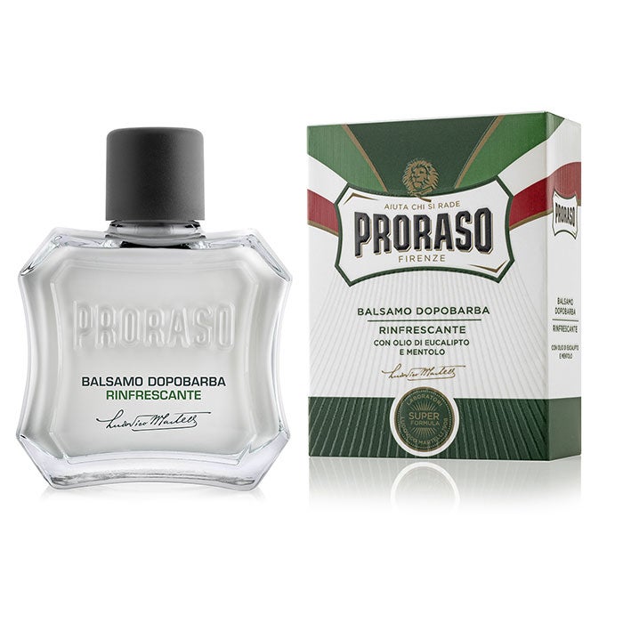 Proraso vihre&auml; - Eucalyptus & Menthol aftershavebalsami 100 ml