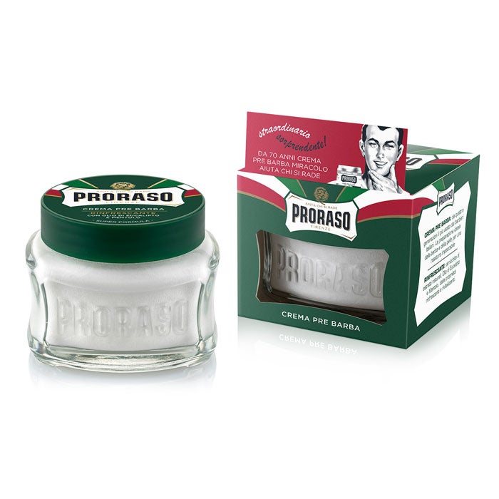 Proraso vihre&auml; - Eucalyptus & Menthol esivalmisteluvoide 100 ml