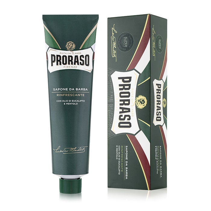 Proraso vihre&auml; - Eucalyptus & Menthol parranajosaippuacreme 150 ml