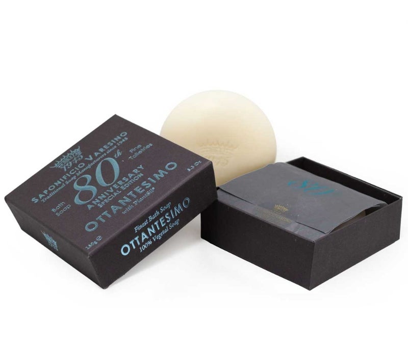 Saponificio Varesino miesten palasaippua 80v juhla 150 g